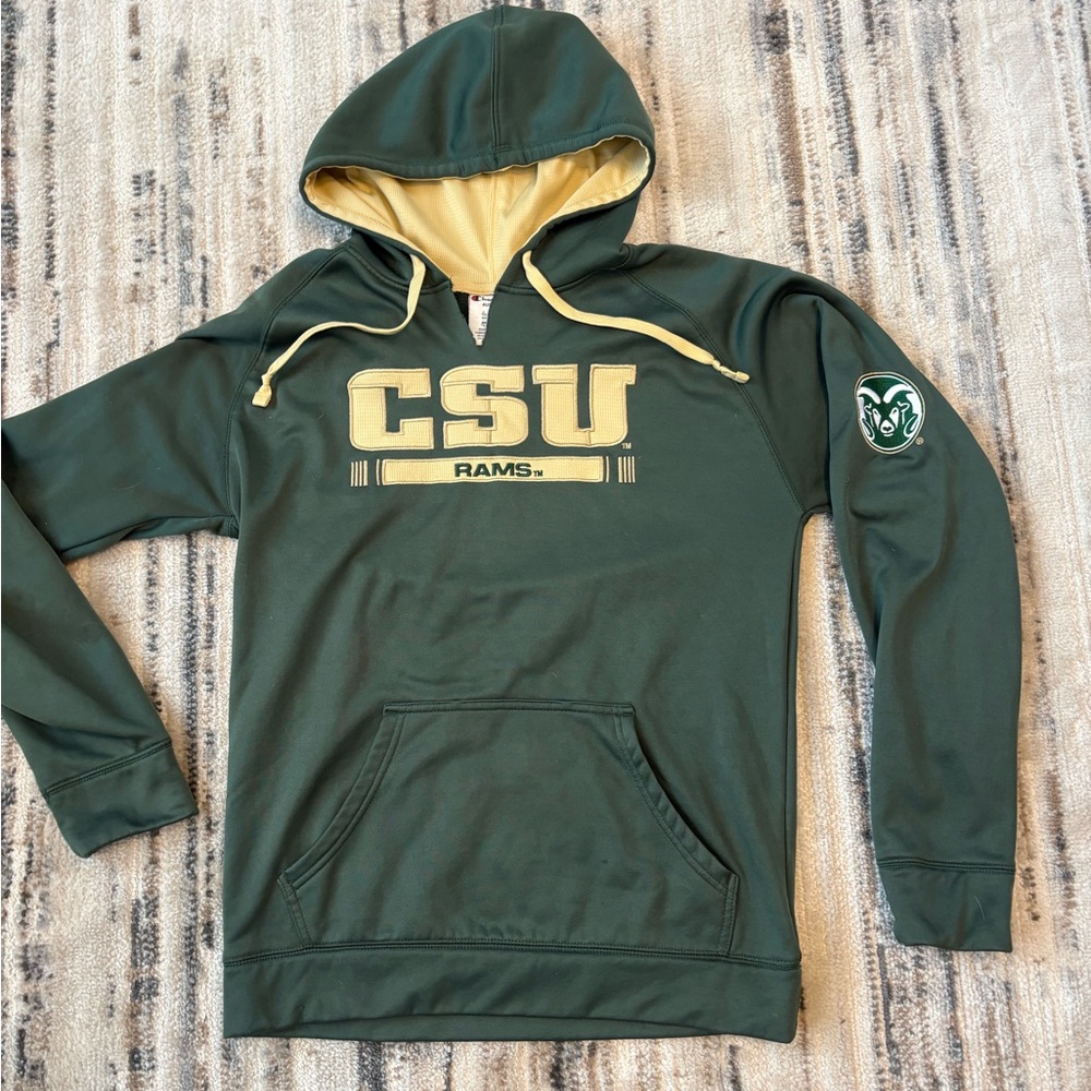 Men’s Size S Small Colorado State Rams Hooded Sweatshirt Hoodie